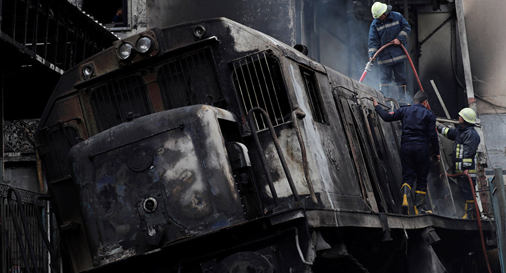 قطاع التأمين يساهم في تخفيف العبء على المضارين في حادث حريق قطار محطة مصر